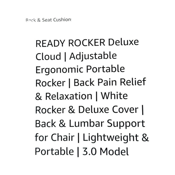 Ergonomic Ready Rocker - Picture 6 of 7